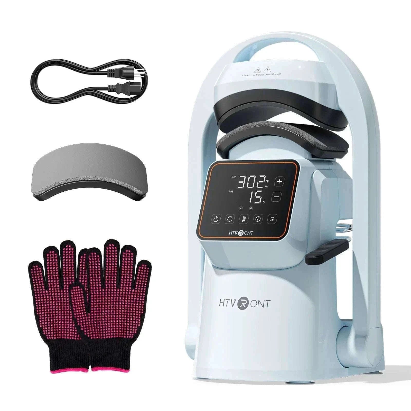 Automatic Hat Heat Press Machine with Dual Platens & Precision Control-United States / EU