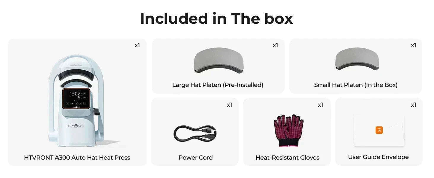 Automatic Hat Heat Press Machine with Dual Platens & Precision Control-United States / EU