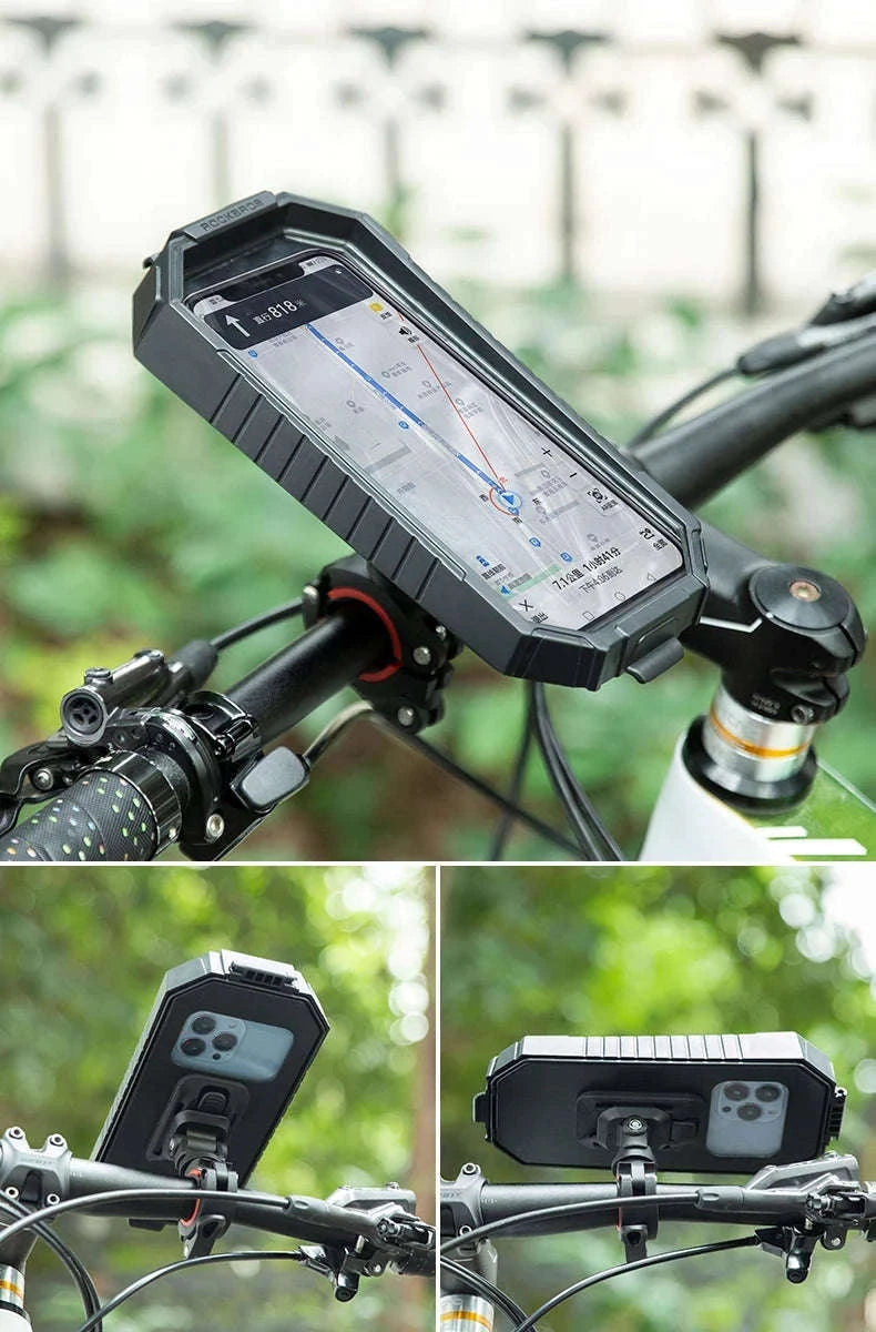 Automatic Lock Bike Phone Holder Anti-Shock Non-Slip Mount-25210022001