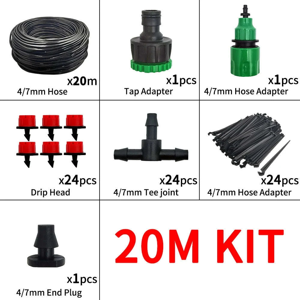 Automatic Micro Drip Irrigation System 20M-20M