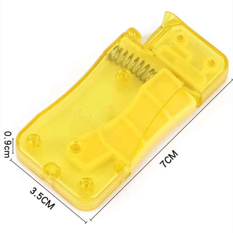 Automatic Needle Threader Tool for Easy Hand and Machine Sewing-1pcs Yellow / United States