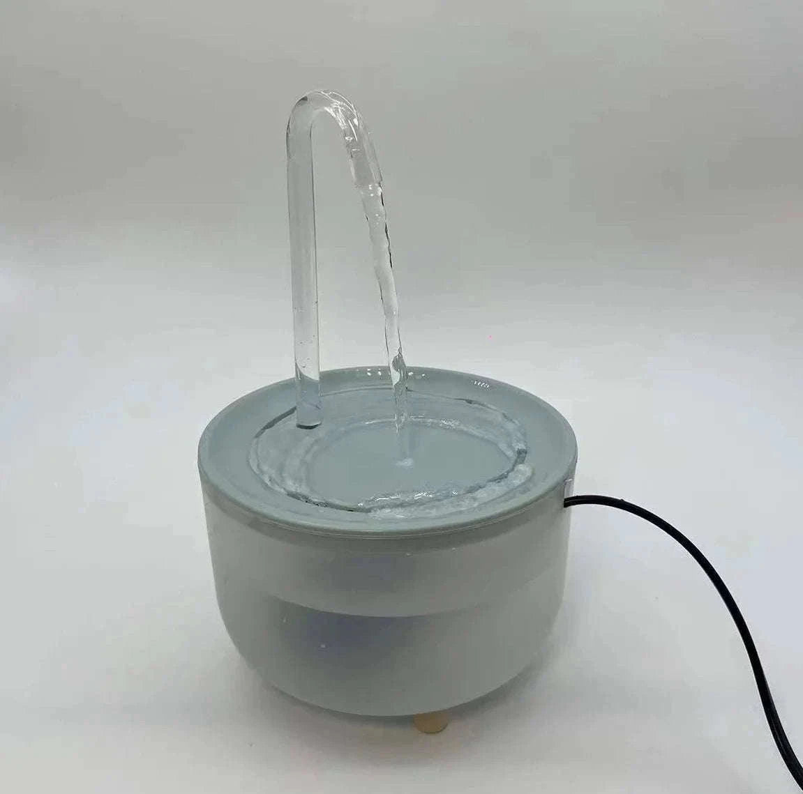 Automatic Pet Water Fountain with Quiet USB Filtration-USB 5V / Wood lotus flowers / 1.2L 15  15  9 CM