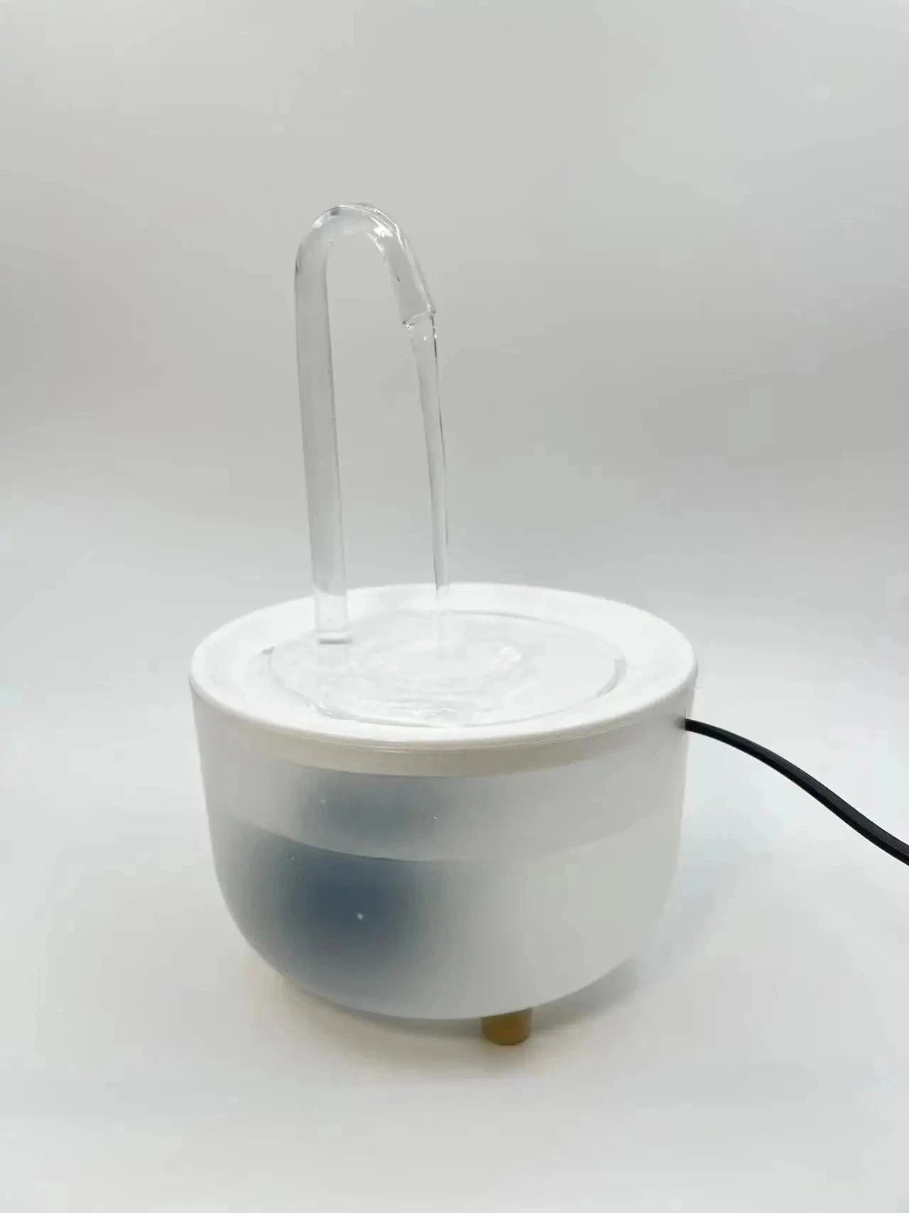 Automatic Pet Water Fountain with Quiet USB Filtration-USB 5V / Wood lotus flowers / 1.2L 15  15  9 CM