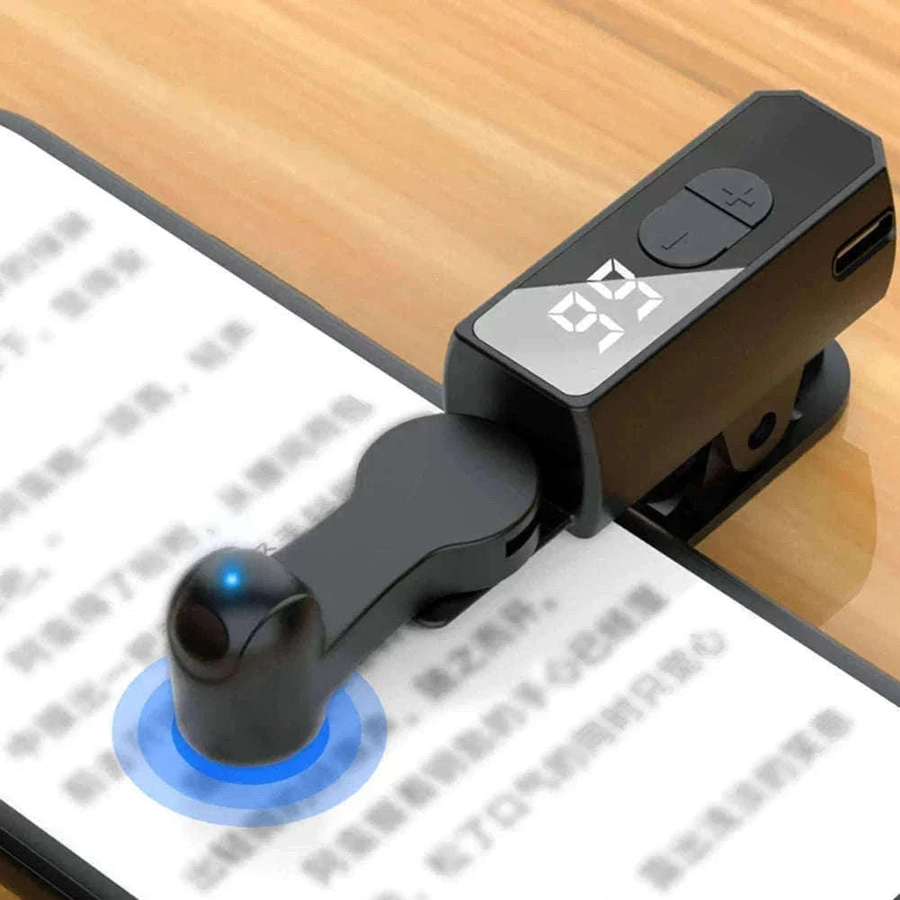 Automatic Phone Screen Clicker with Adjustable Speed and Display-black / No / france