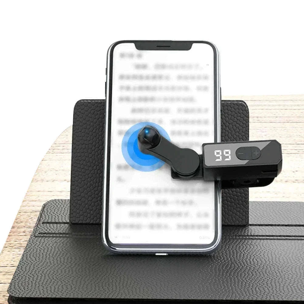 Automatic Phone Screen Clicker with Adjustable Speed and Display-black / No / france