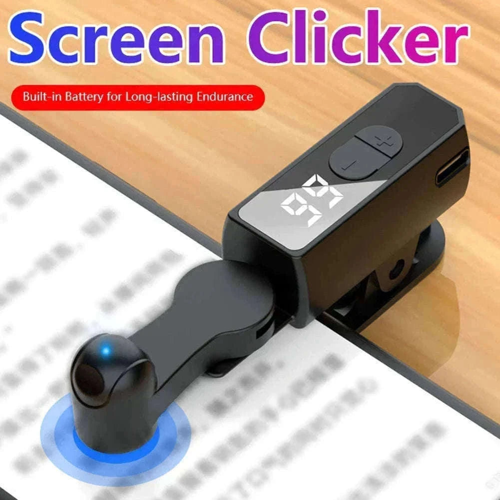 Automatic Phone Screen Clicker with Adjustable Speed and Display-black / No / france