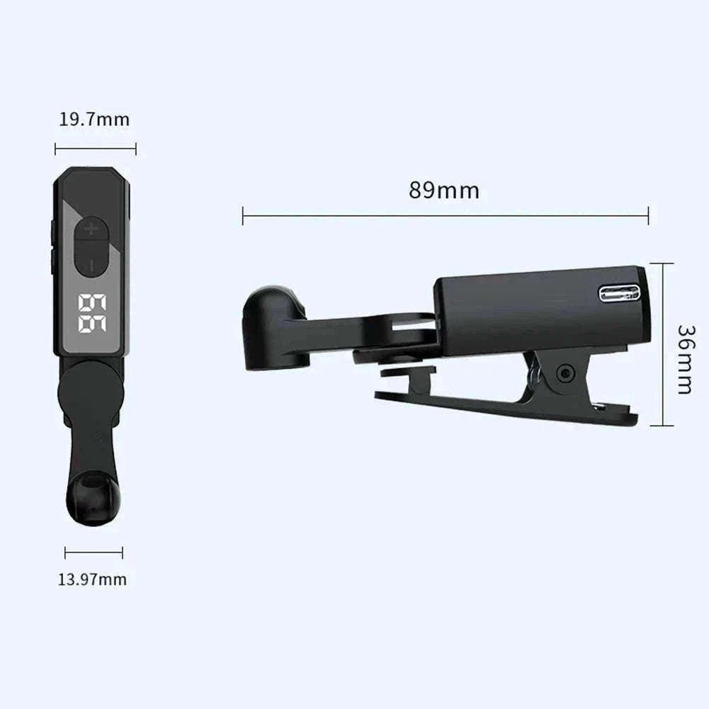 Automatic Phone Screen Clicker with Adjustable Speed and Display-black / No / france