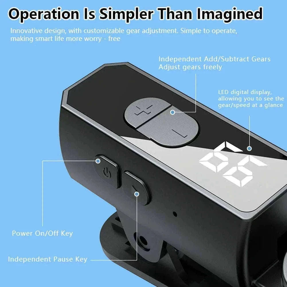 Automatic Phone Screen Clicker with Adjustable Speed and Display-black / No / france