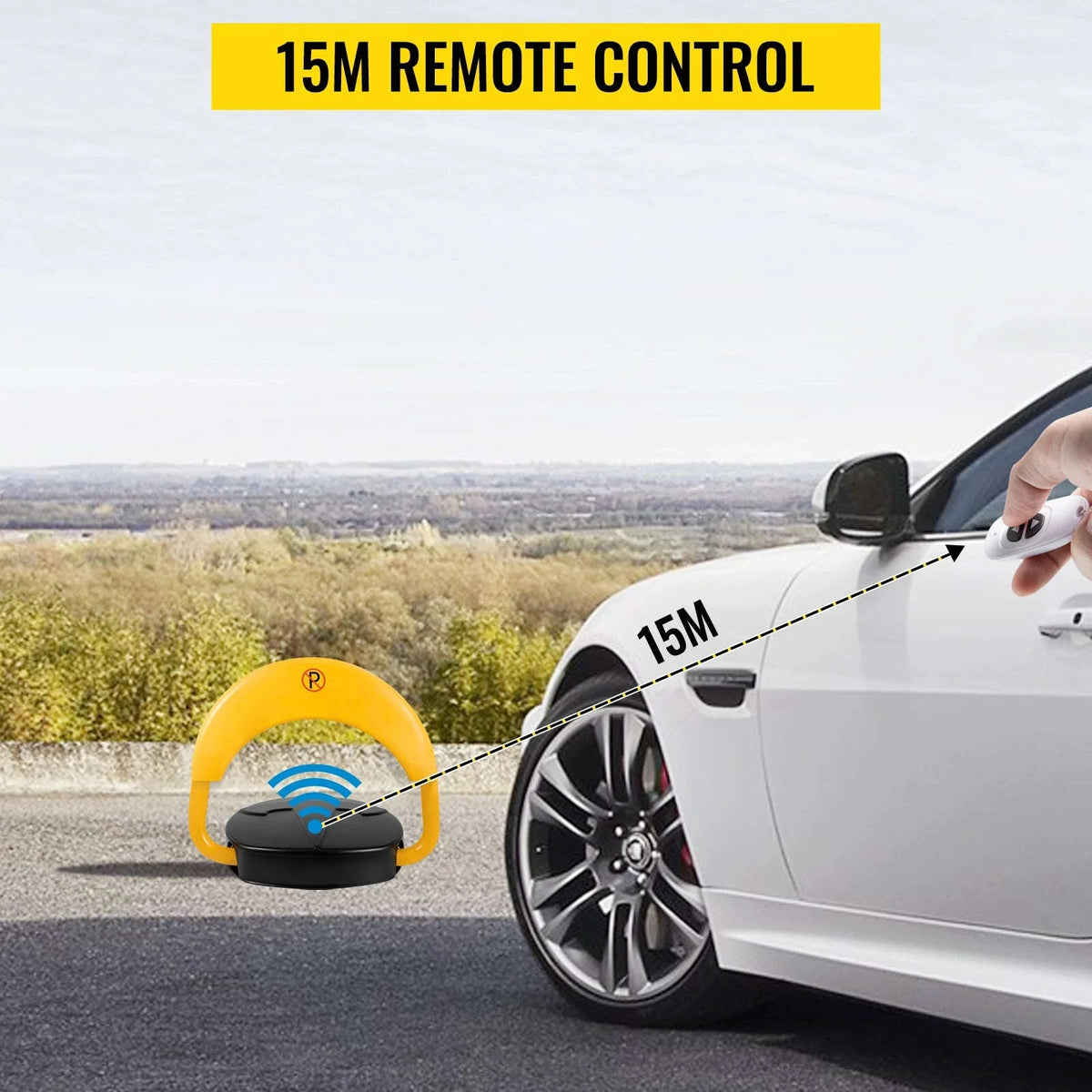 Automatic Remote Control Parking Lock for Private Parking Spaces-United Kingdom