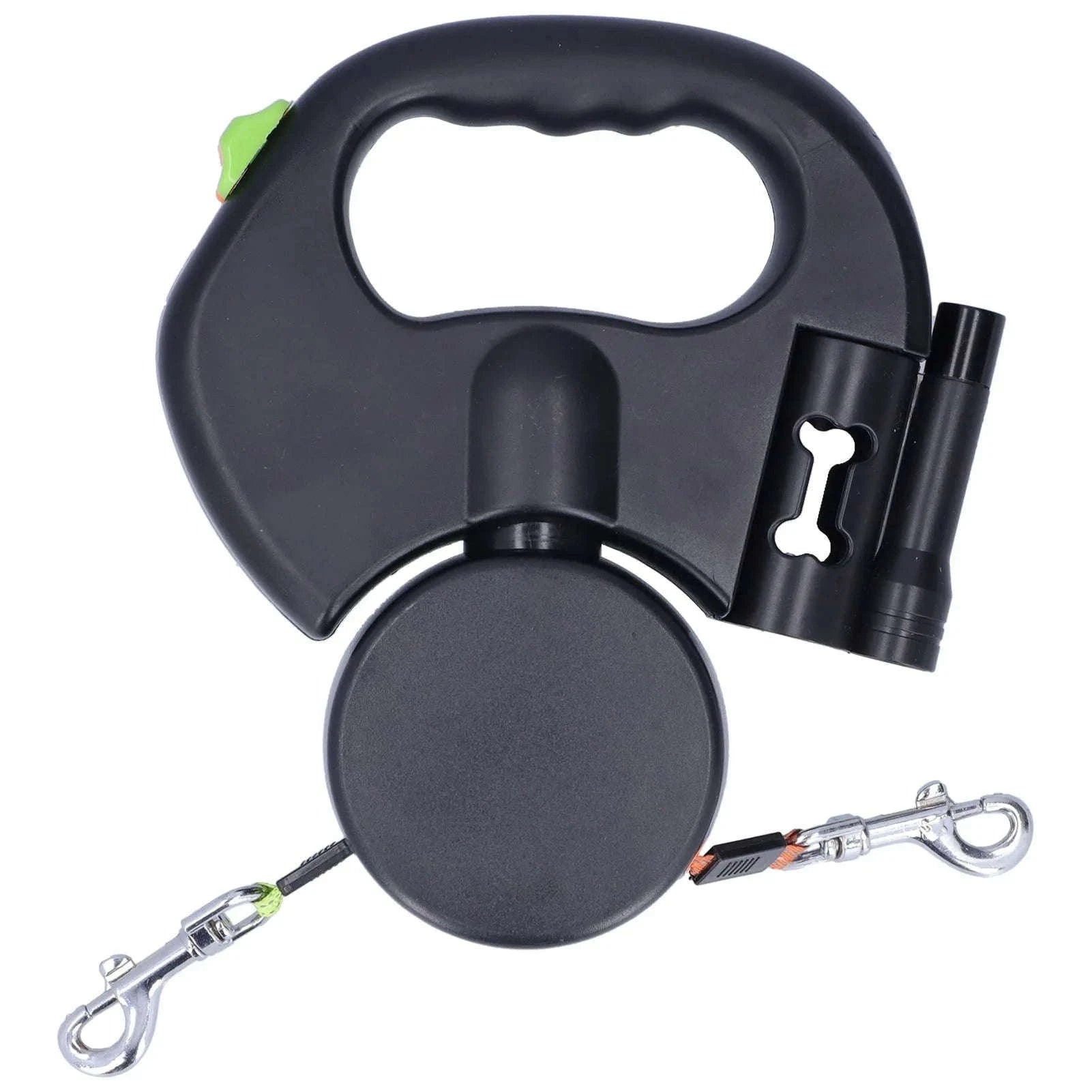 Automatic Retractable Pet Leash with Light and Bag Dispenser-Default Title