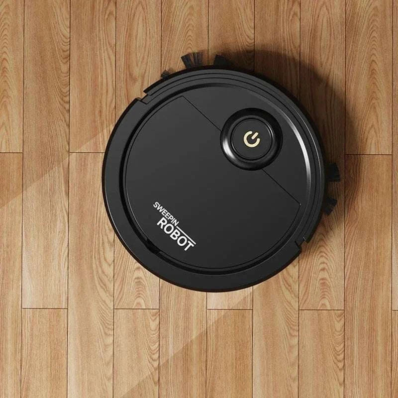 Automatic Robot Vacuum Mop 5-in-1 Cleaner with Slim 6.8cm Design-White