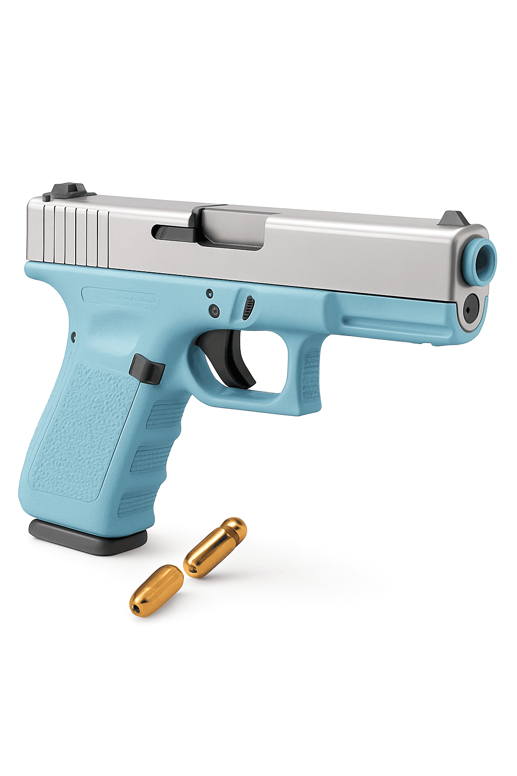 Automatic Shell Ejection Toy Pistol Gun for Action Play-Red