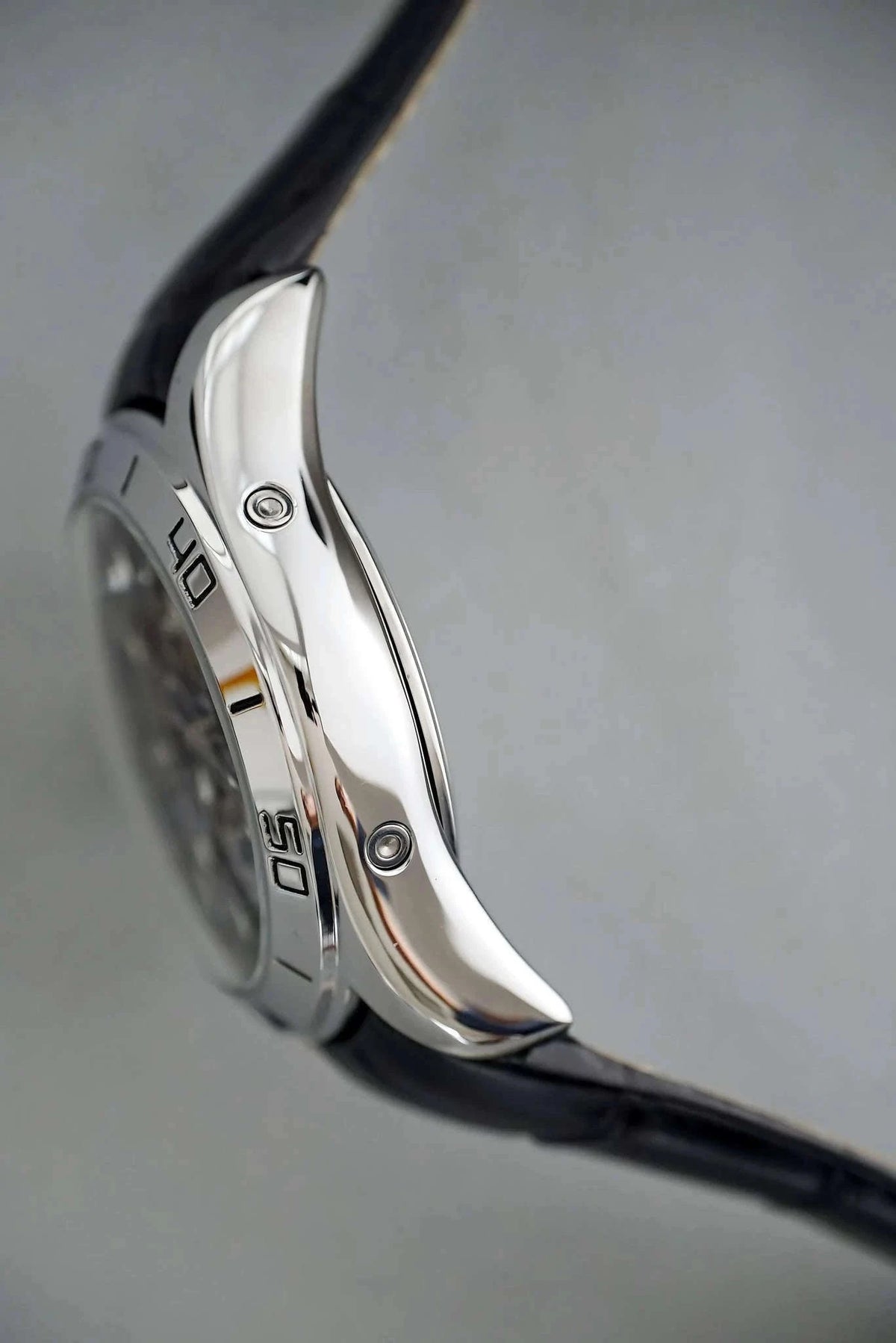 Automatic Skeleton Tourbillon Mechanical Watch with Leather Strap-Black Black Black