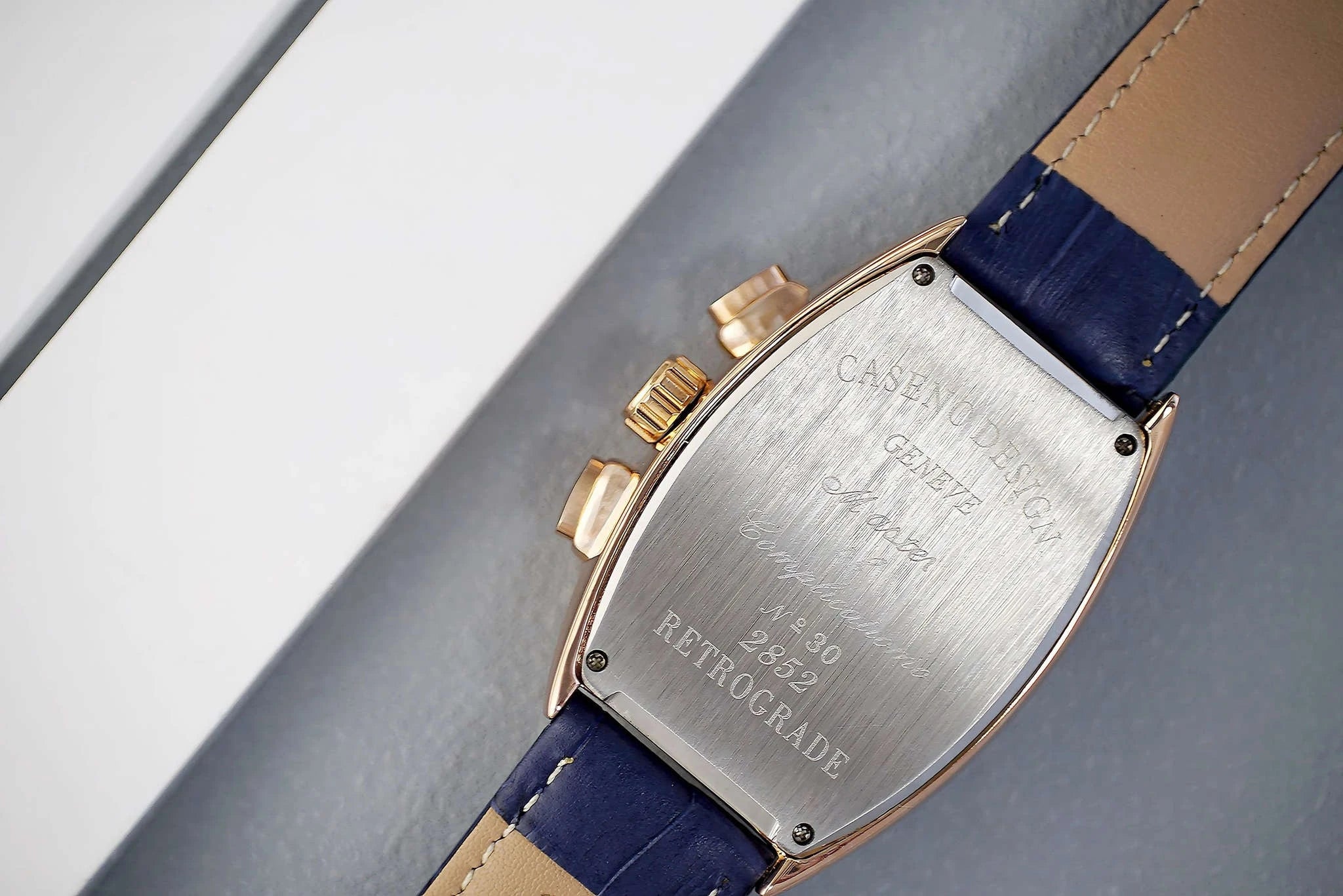 Automatic Skeleton Tourbillon Watch with Calendar and Luminous Dial-BLACK WHITE BLACK / China Mainland