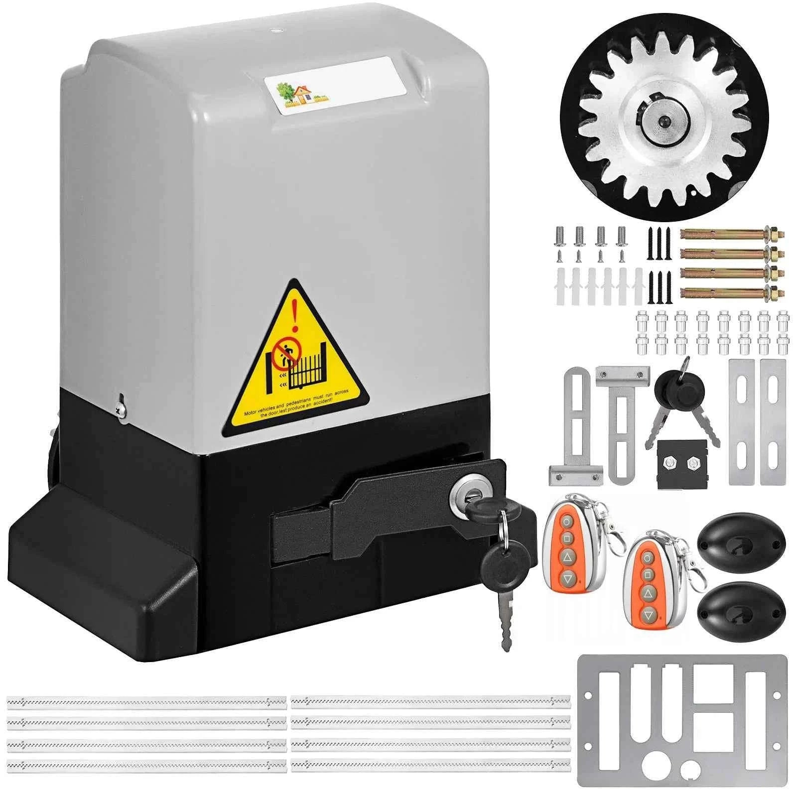 Automatic Sliding Gate Opener 600 kg with Remote Control-600kg / Germany