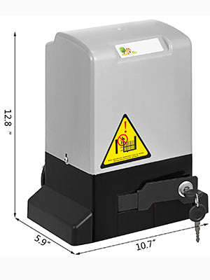 Automatic Sliding Gate Opener 600 kg with Remote Control-600kg / Germany
