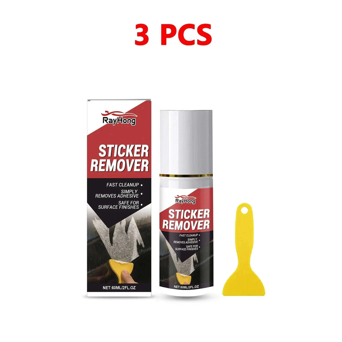 Automotive Adhesive Remover Spray for Glue and Sticker Residue-1pc