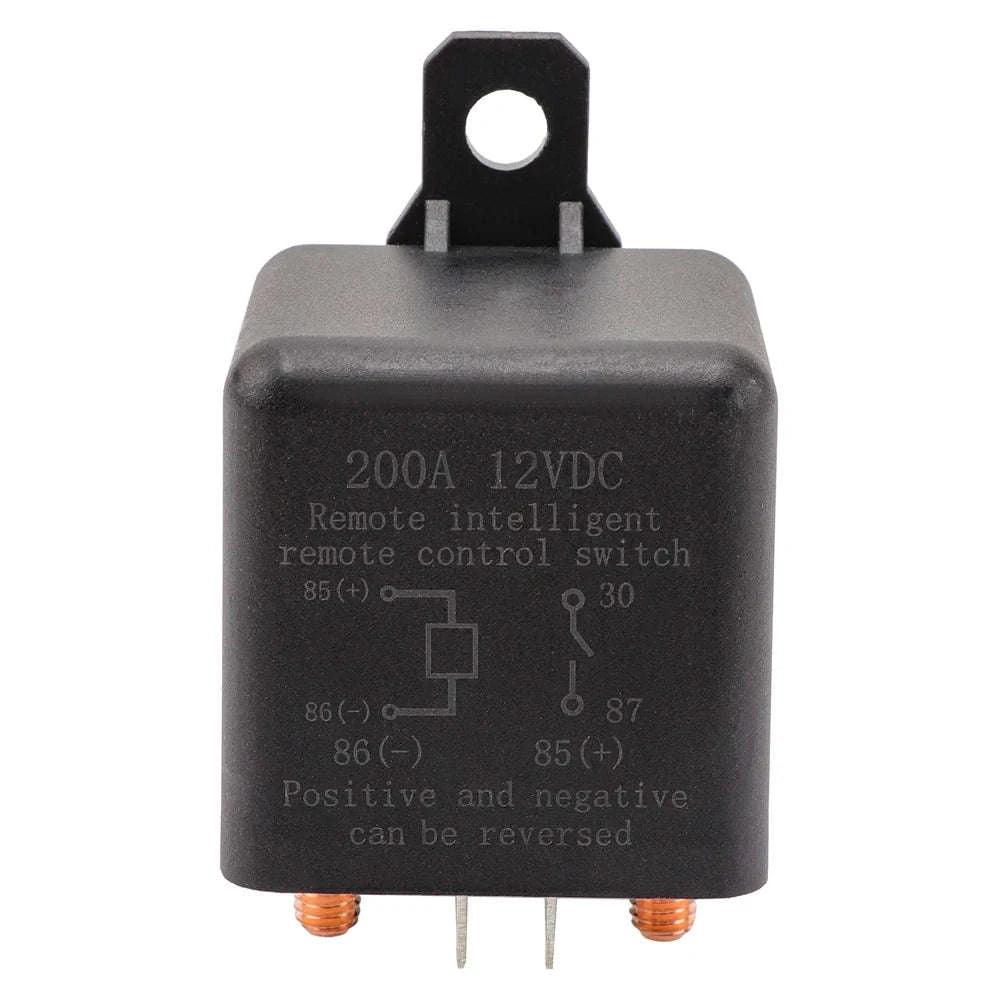 Automotive Relay Remote Car Battery Disconnect Anti‑Theft System-As picture