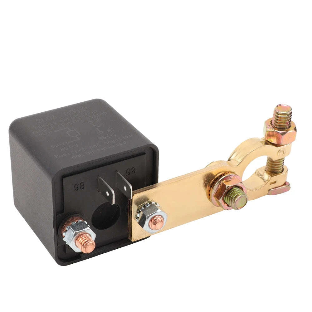 Automotive Relay Remote Car Battery Disconnect Anti‑Theft System-As picture