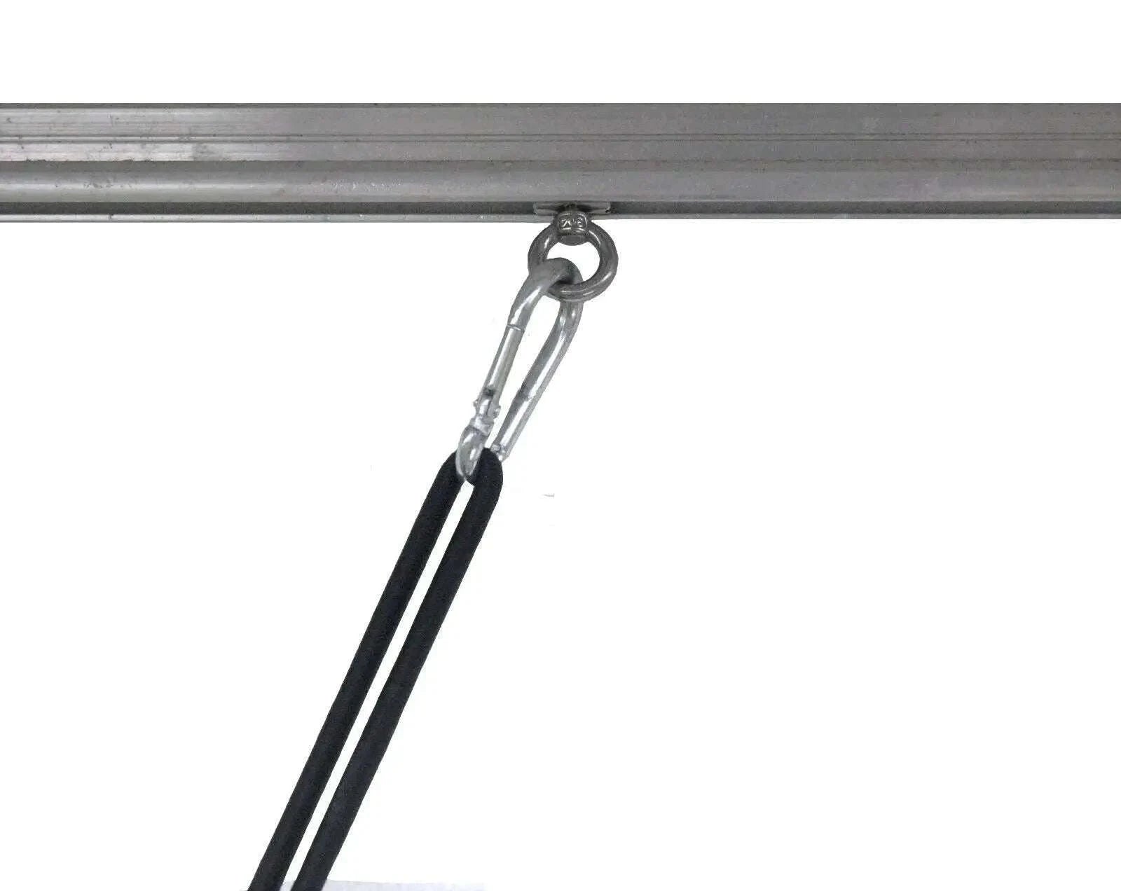 Awning Rail C Channel 8 x 0.5m Strip with Double-Sided Tape and Stoppers-1Set