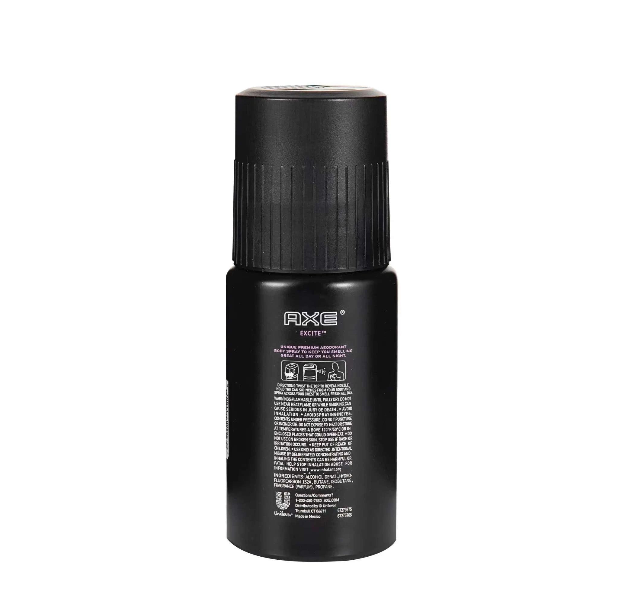 AXE Stash Can Diversion Safe with Smell Proof Storage Bag-black