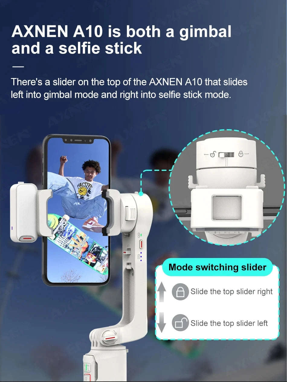 AXNEN A10 Smartphone Gimbal Stabilizer-AXNEN A10 Gimbal