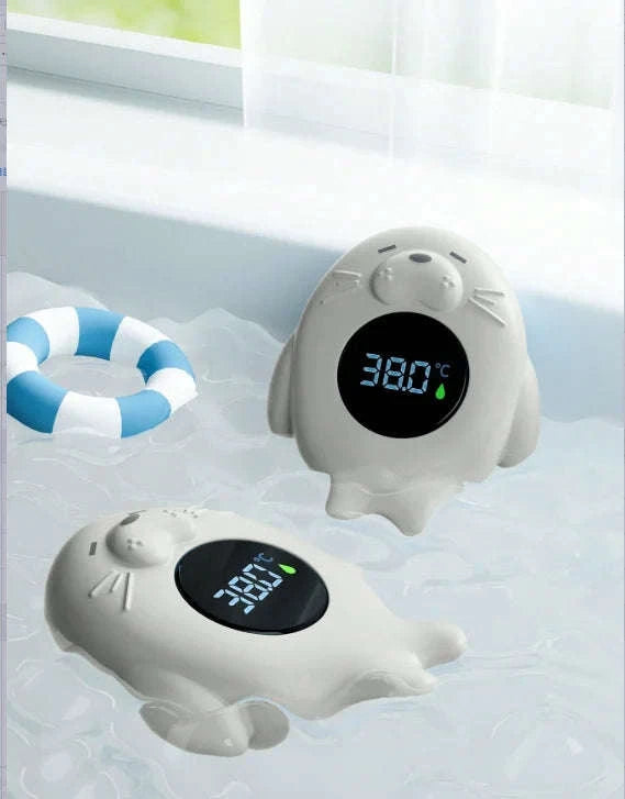 Baby Bath Thermometer with LED Temperature Monitor-BLUE / CHINA