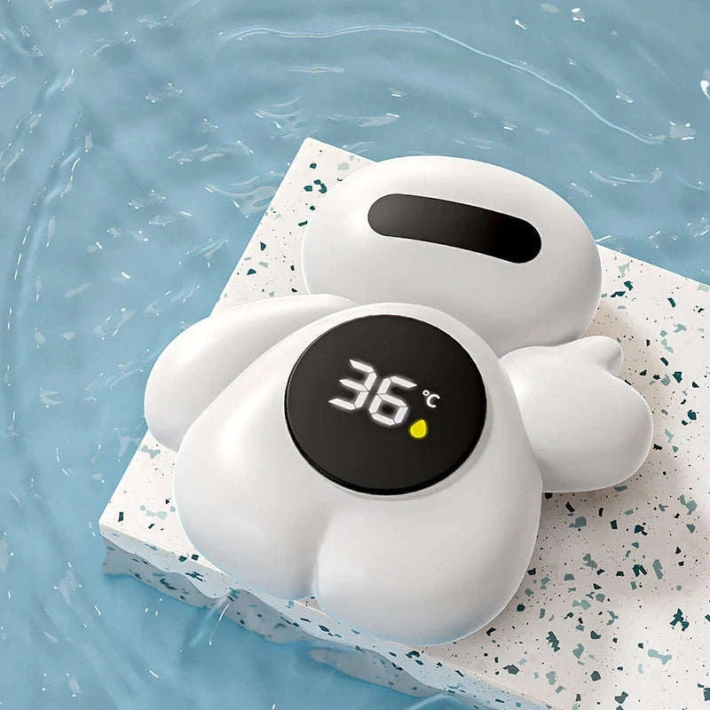 Baby Bath Thermometer with LED Temperature Monitor-BLUE / CHINA