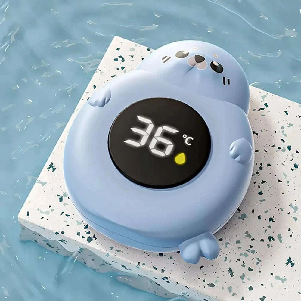 Baby Bath Thermometer with LED Temperature Monitor-BLUE / CHINA