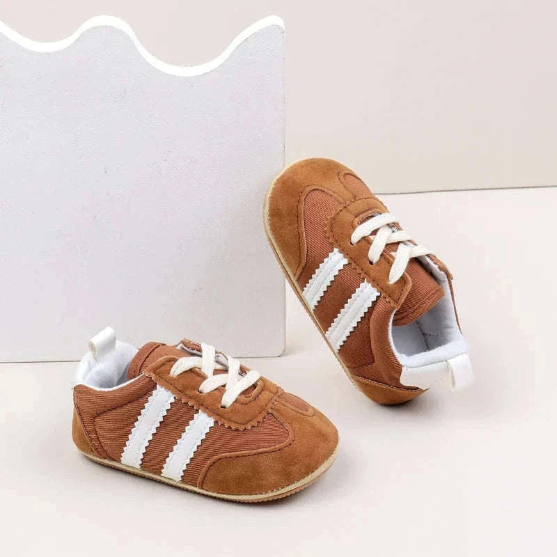 Baby First Walker Sports Shoes with Grippy PVC Sole-Red / 7-12 Months