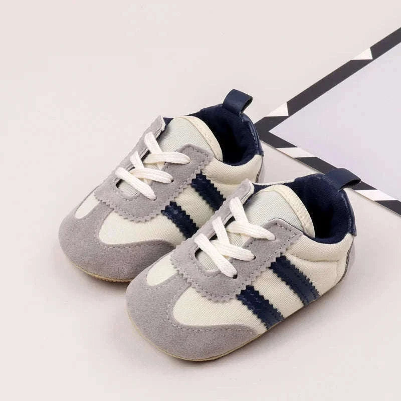 Baby First Walker Sports Shoes with Grippy PVC Sole-Red / 7-12 Months