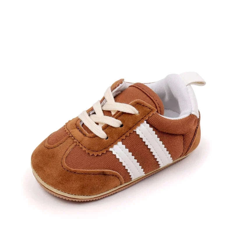 Baby First Walker Sports Shoes with Grippy PVC Sole-Red / 7-12 Months