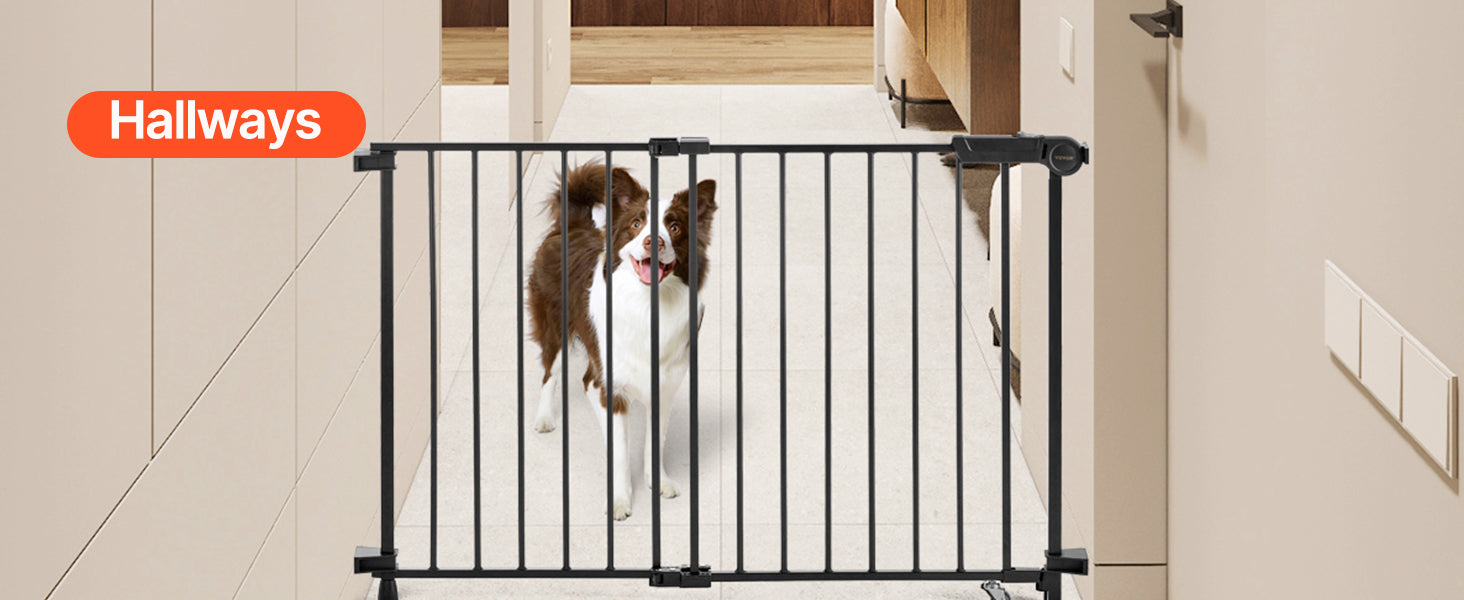Adjustable Baby Gate for Child and Pet Safety