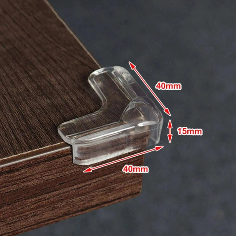 Baby Safety Silicone Corner Protectors for Sharp Furniture Edges-round-4pcs
