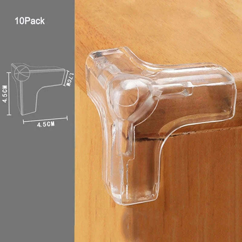 Baby Safety Silicone Corner Protectors for Sharp Furniture Edges-round-4pcs