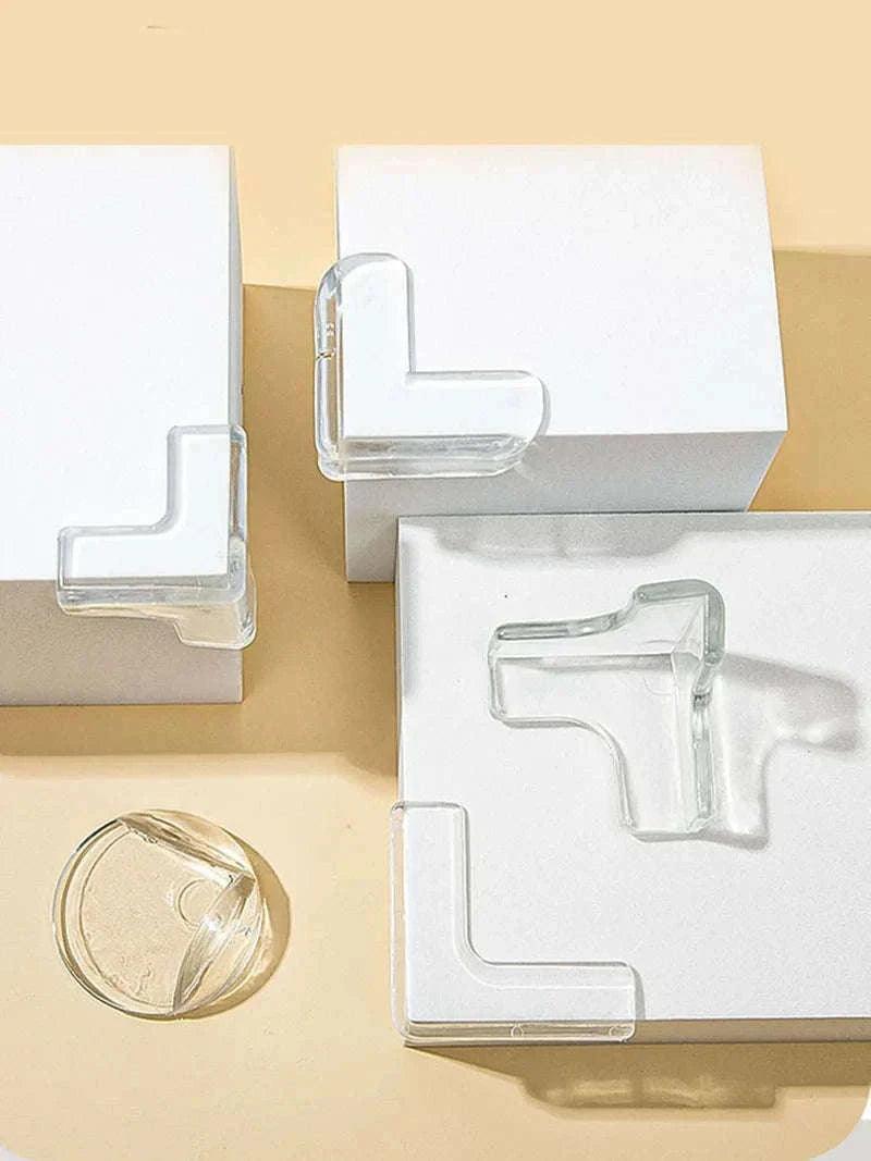 Baby Safety Silicone Corner Protectors for Sharp Furniture Edges-round-4pcs