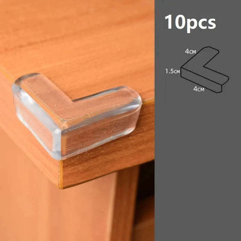 Baby Safety Silicone Corner Protectors for Sharp Furniture Edges-round-4pcs