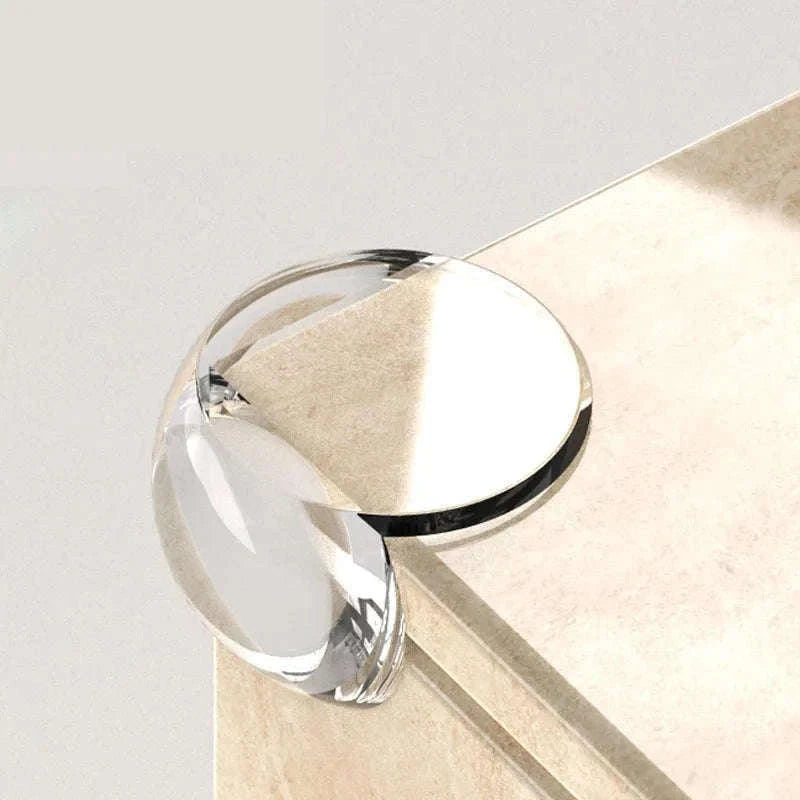 Baby Safety Silicone Corner Protectors for Sharp Furniture Edges-round-4pcs