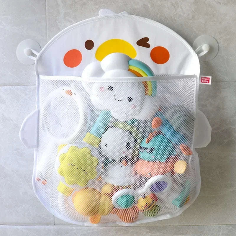 Baby Shower Toy Storage Bag-C122-White 34X45cm
