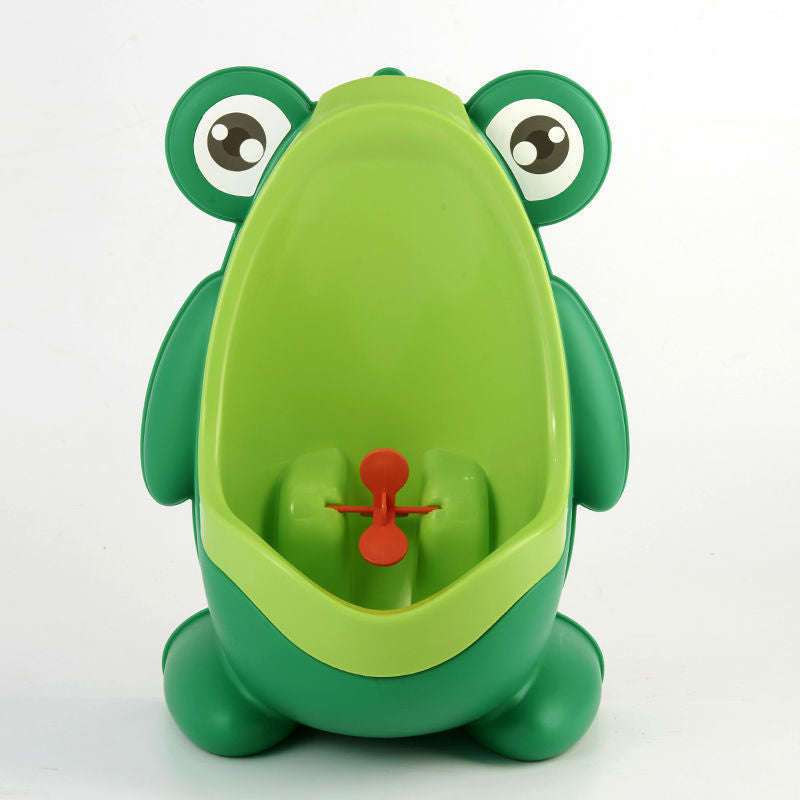 Baby Standing Potty Frog-Shaped Wall-Mounted Training Urinal-Blue