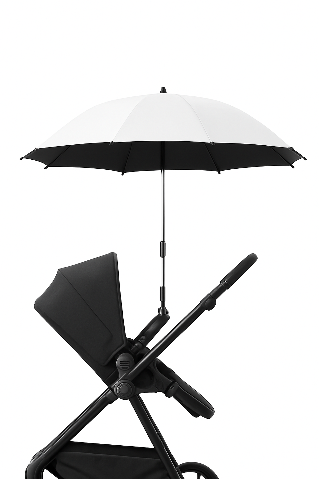 Baby Stroller Umbrella with UV Protection and Adjustable Shade