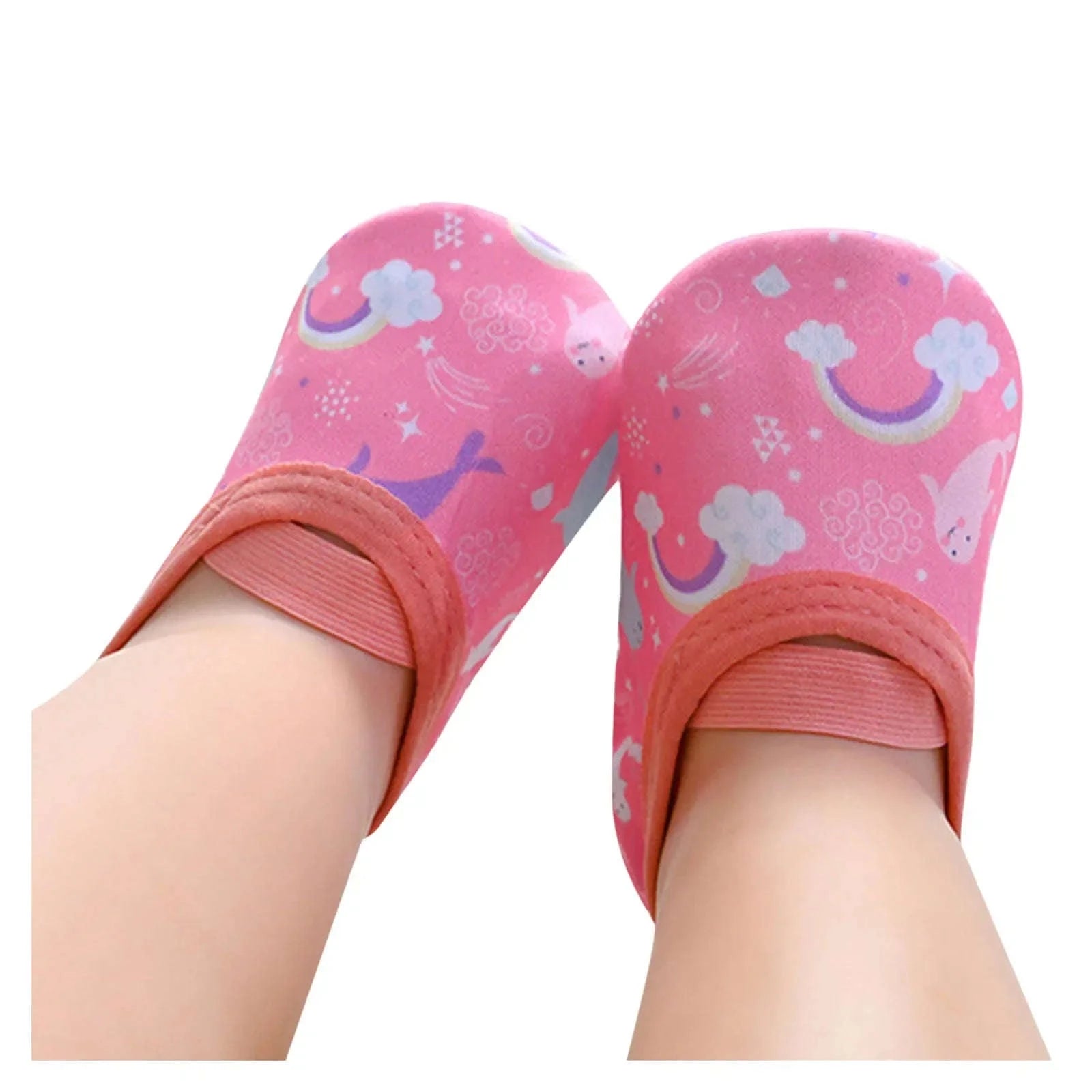 Baby & Toddler Water Shoes Aqua Socks-F12956LBL / 6-12 Months