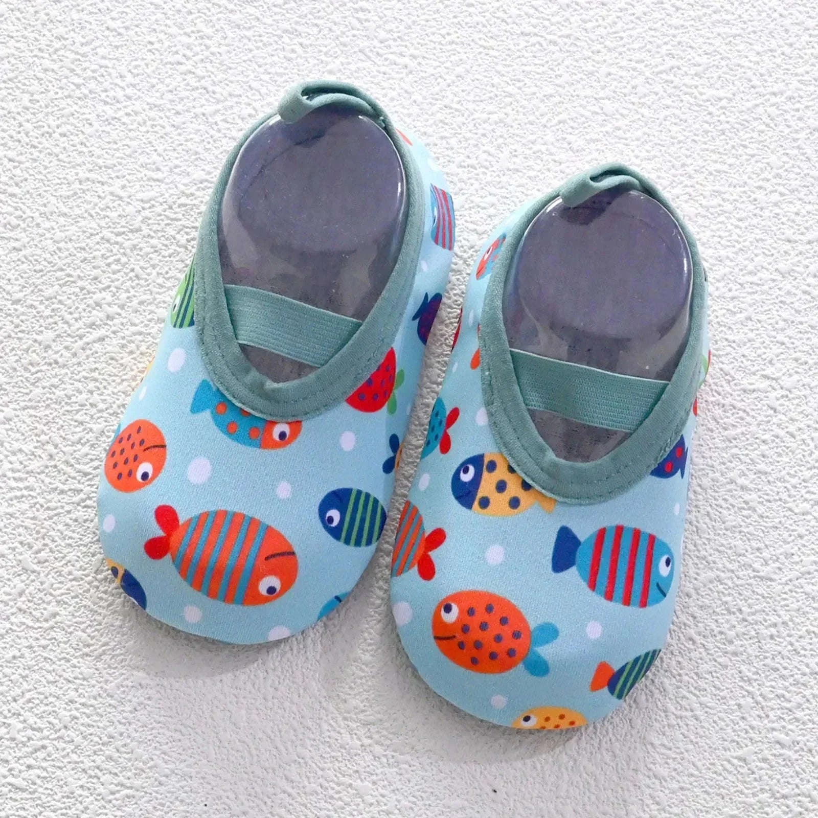 Baby & Toddler Water Shoes Aqua Socks-F12956LBL / 6-12 Months