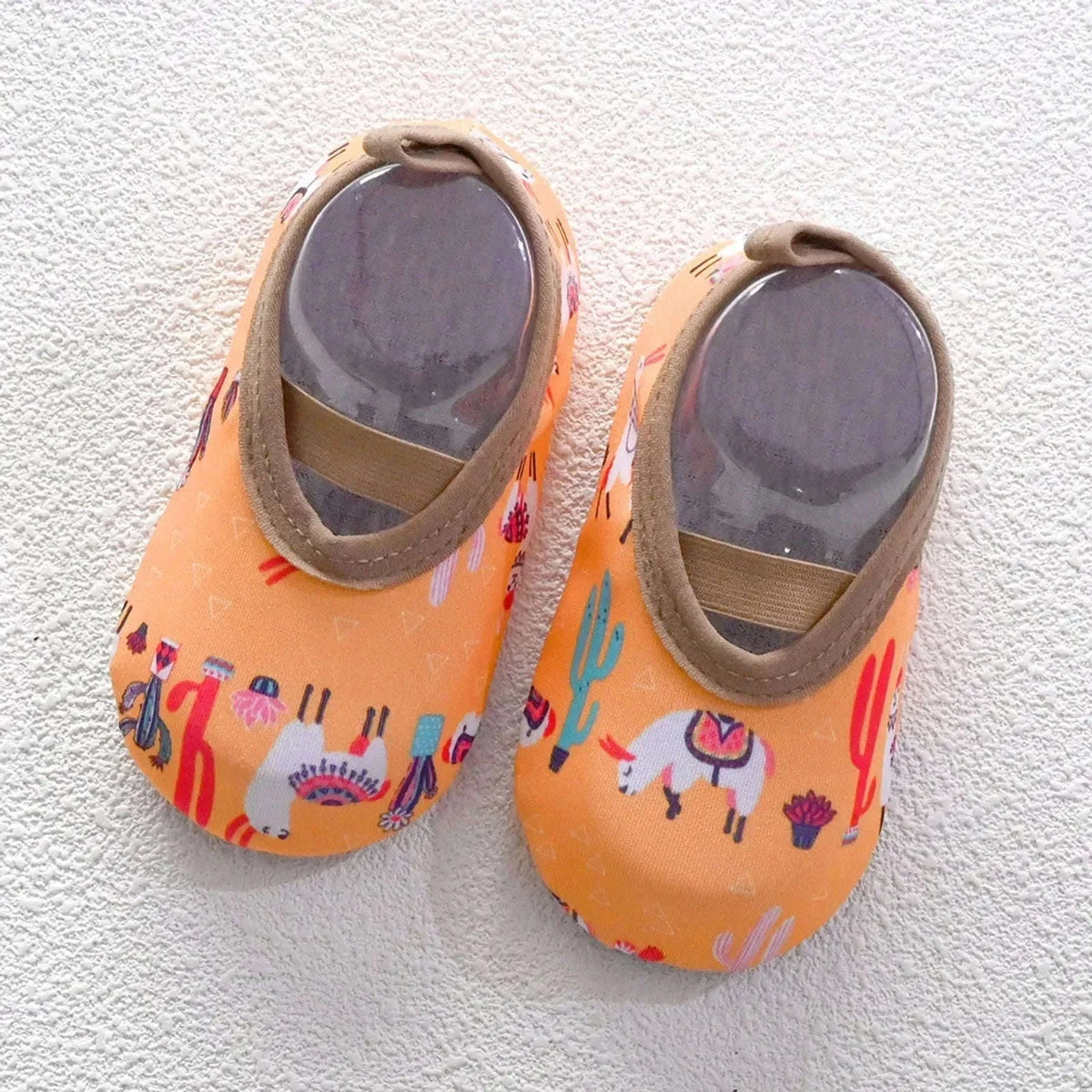 Baby & Toddler Water Shoes Aqua Socks for Water Play-F12956LBL / 6-12 Months
