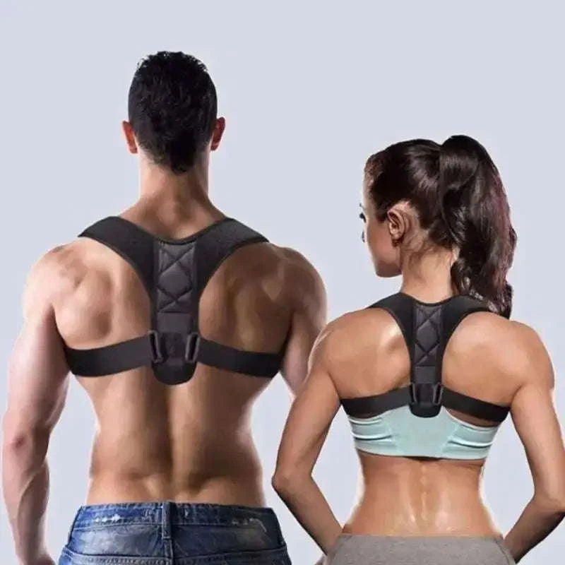 Back Posture Correction Belt for Daily Support and Alignment-United States / black