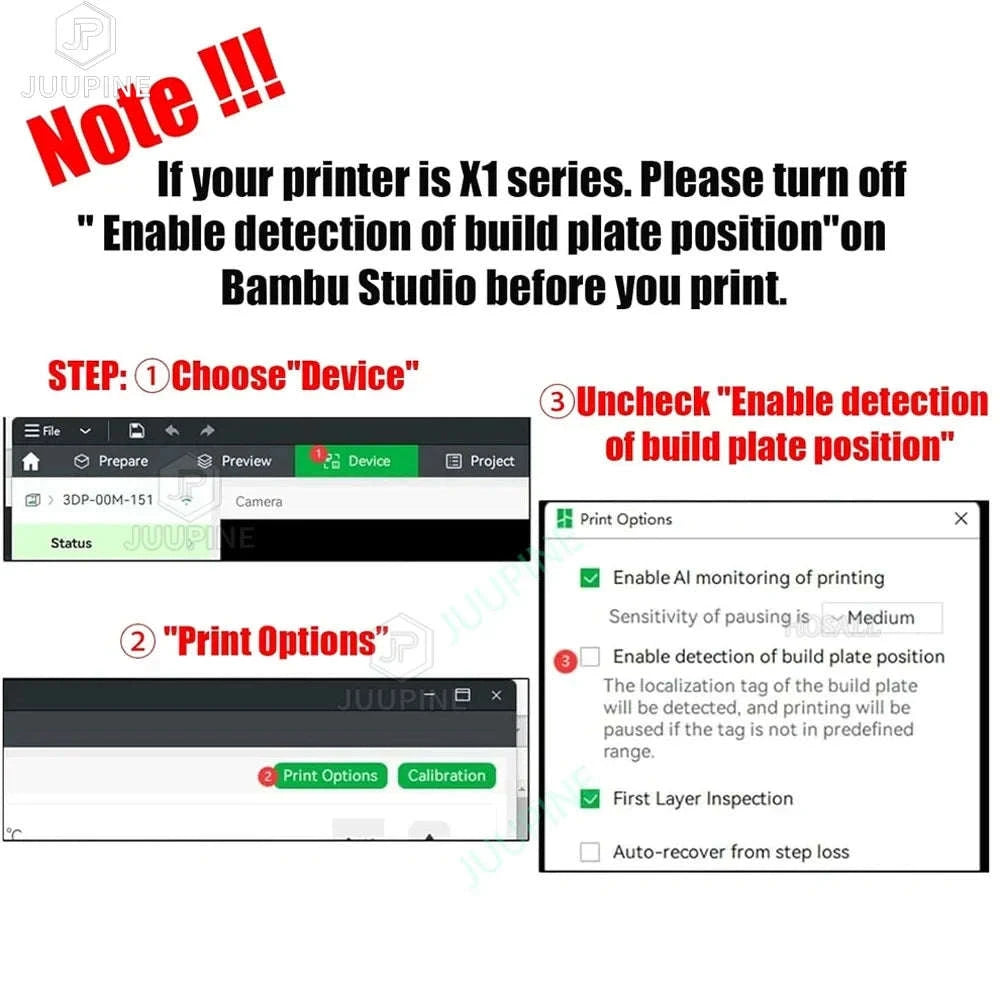 BambuLab 257×257 mm Double-Sided Spring Steel Build Plate-PEOPET