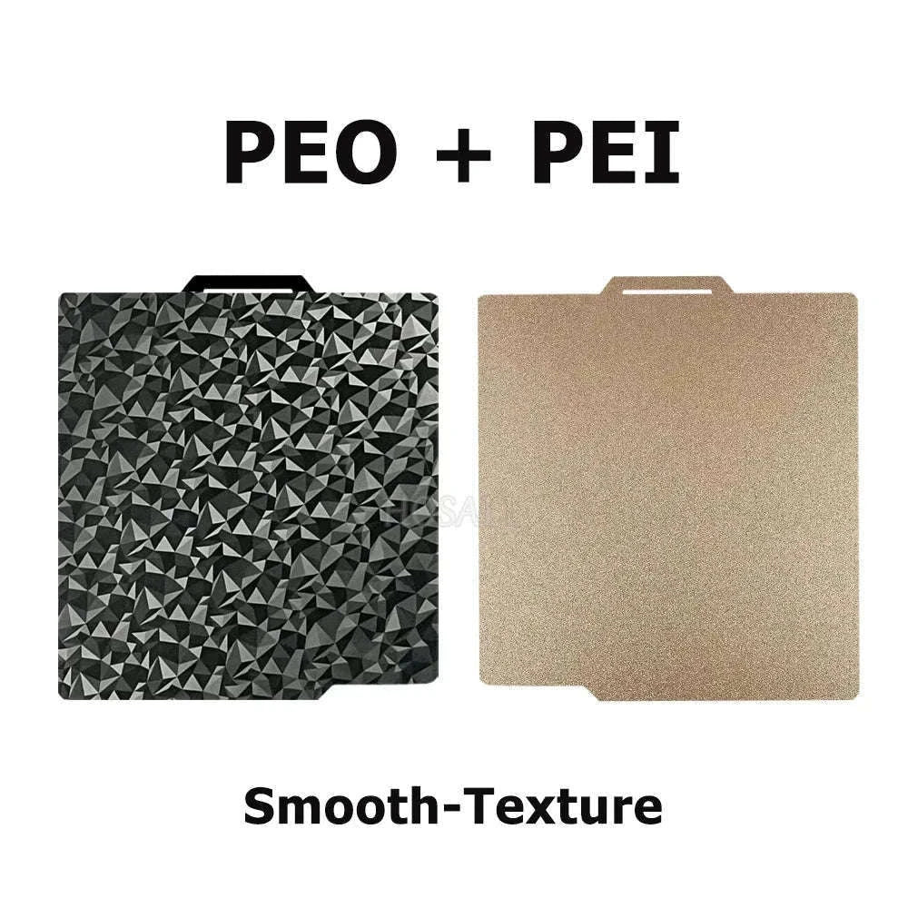 BambuLab 257×257mm Double-Sided PEI Spring Steel Build Plate-PEOPET
