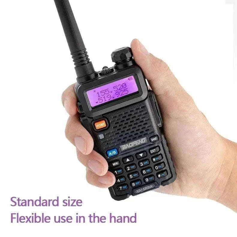 BaoFeng UV-5R 8W Dual-Band Walkie Talkie Radio-2X 8W-H-771-MIC-C / US