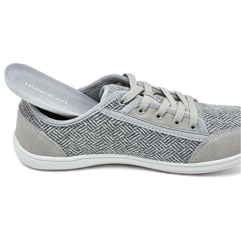 Barefoot Shoes Wide Toe Zero Drop Casual Sneakers-Gray / 41