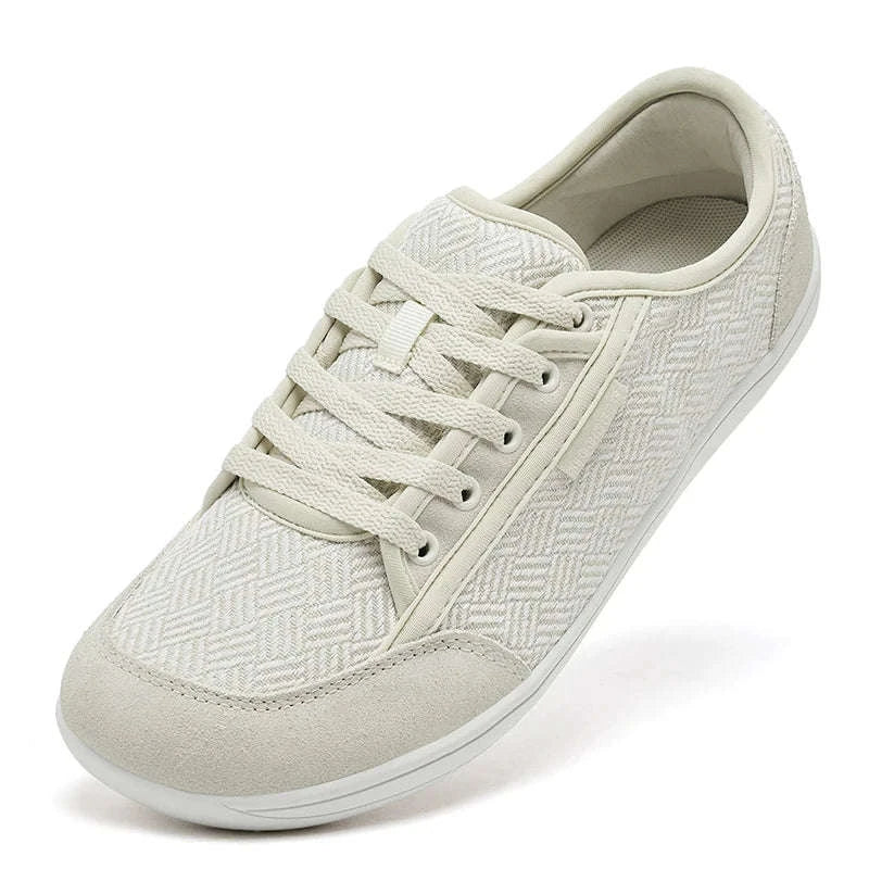 Barefoot Shoes Wide Toe Zero Drop Casual Sneakers-Gray / 41